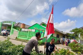 Polres Bangka Tengah gelar aksi nasionalisme jelang HUT ke-80 RI