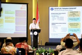 Jadi pembicara di Rakernas BWI, Menteri Nusron tegaskan target sertifikasi wakaf hingga 2028