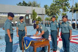 TNI AL Babel tandatangani pakta integritas bebas calo terima casis bintara