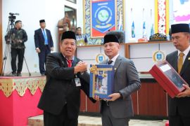 DPRD Babel gelar paripurna penyampaian tiga Raperda Pemprov Bangka Belitung