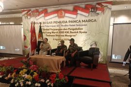 Andhika anggota PPM Kota Malang tempuh jalan kaki ke Jakarta