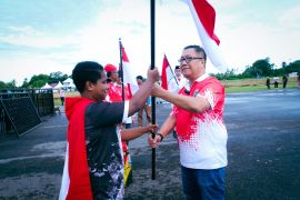 Pemprov Papua Tengah luncurkan gerakan pembagian 10 juta bendera merah putih