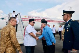 Tiba di Singapura, Presiden Prabowo hadiri parade Hari Nasional