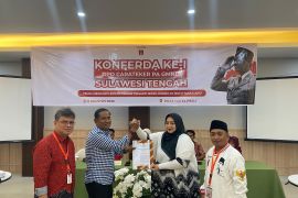 Anggota DPRD Banggai Laut Mahdiani Bukamo pimpin PA GMNI Sulteng