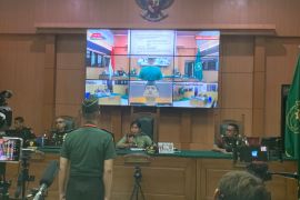 Kasus judi sabung ayam di Way Kanan, Peltu Yun Heri Lubis divonis 3,5 tahun penjara dan dipecat dari TNI