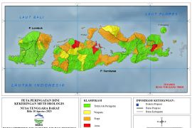 Tak turun hujan 2 bulan, 2 kabupaten di NTB berstatus awas kekeringan