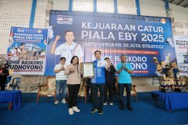 Kejuaraan Catur Piala EBY (Edhie Baskoro Yudhoyono) 2025 raih MURI
