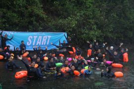 Rayakan HUT ke-57, PT Vale gelar renang lintas Danau Matano