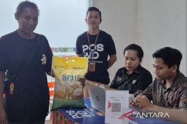 Beras SPHP terjual 1 ton saat GPM di Kantor Pos Manokwari