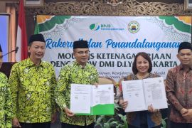 DMI Yogyakarta MoU Program Jaminan Sosial Ketenagakerjaan bagi tenaga rentan sosial keagamaan