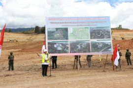 Tito Karnavian inspeksi lokasi pusat pemerintahan Papua Pegunungan