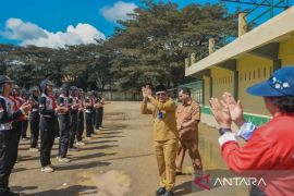 Wali Kota berikan semangat  Paskibra Padangsidimpuan jelang HUT RI