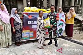 Kodim 1504 Ambon gelar pasar  pangan murah sambut HUT ke-80 RI