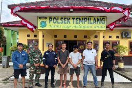 PT Timah-Kepolisian Bangka Barat amankan pencuri timah