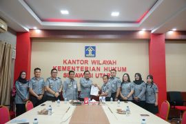 Tim Itwil audit pengelolaan BMN Kanwil Kemenkum Sulut