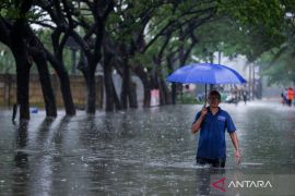 Indonesia didominasi hujan intensitas ringan pada Kamis