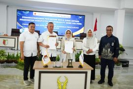 Bank Sulteng dan Pemkab Sigi percepat layanan keuangan berbasis digital melalui SP2D Online