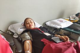 Karyawan Alfamart Cabang Tegal donor darah