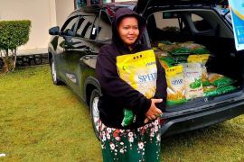 Bulog percepat penyaluran beras SPHP di wilayah Natuna lewat gerai keliling
