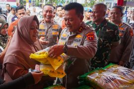 Polda Kaltim gelar gerakan pangan murah jaga stabilitas harga pangan