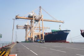 TPS sambut kapal HMM yang kembali sandar setelah 10 tahun