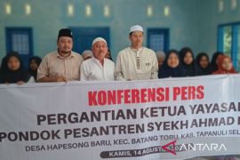 Ustad Teguh Al Hadi nahkodai Yayasan Pondok Pesantren Syekh Ahmad Basyir