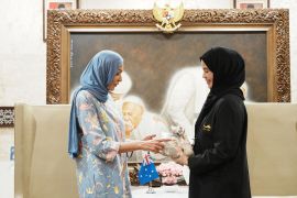 Tokoh muslimah Indonesia bertemu Menteri Perempuan muslim pertama Australia