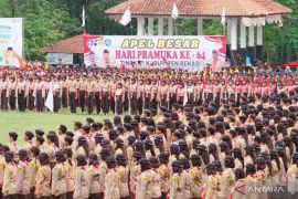 Wakil Bupati Bekasi sebut pramuka bentuk karakter generasi muda