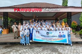 Polisi kampanye lawan kekerasan di kalangan pelajar Lombok Tengah