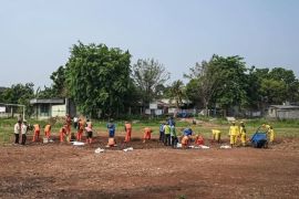 Fasilitas olahraga lapangan Ki Amat ditargetkan selesai akhir 2025