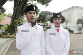 Calon Paskibraka Papua ceritakan seleksi latihan fisik jelang upacara HUT ke-80 RI