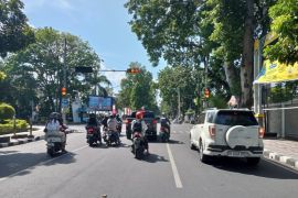 Mataram mulai putar lagu perjuangan di lampu lalu lintas ATCS