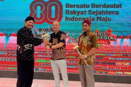 Keris koleksi Presiden Prabowo dipamerkan di Surabaya