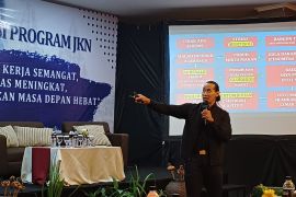 BPJS Kesehatan Sleman gandeng Ade Rai ajak peserta JKN budayakan hidup sehat