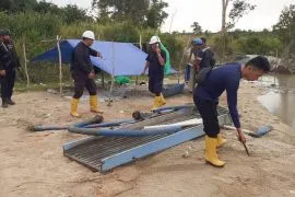 PT Timah-tim gabungan tertibkan tambang ilegal di Belitung