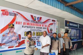 Polresta Sorong fasilitasi pembuatan SIM gratis untuk 42 Kepala Suku Papua