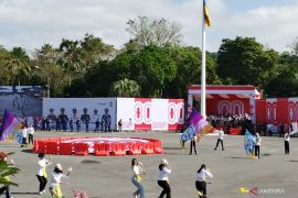 Pemkot Balikpapan kembali gelar apel HUT RI ke-80 di BSCC Dome