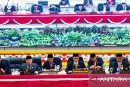 Eddy Iskandar pimpin paripurna pidato kenegaraan HUT Ke-80 RI