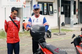 Polresta Banjarmasin sosialisasikan safety riding ke pekerja swasta