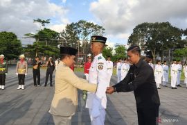 Bupati Bangli Bali tanamkan persatuan kepada Paskibraka maknai HUT RI