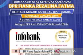 Harumkan Riau, BPR Fianka Rezalina Fatma masuk 100 besar BPR Terbaik di Infobank Award 2025