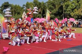 34 siswa SD di Kudus tampil sebagai polisi cilik meriahkan HUT RI