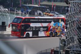 Transjakarta hadirkan warna eksterior baru 7 armada bus meriahkan HUT RI