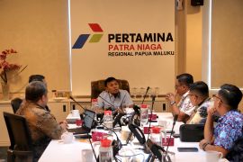 Pertamina Patra Niaga-Bank Mandiri bahas distribusi energi dan UMKM di Papua