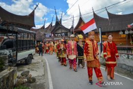Peserta Minangkabau Memanggil nikmati kawasan Seribu Rumah Gadang