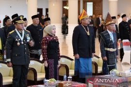 Bobby bersama Forkopimda ikuti upacara detik-detik proklamasi di Istana Negara