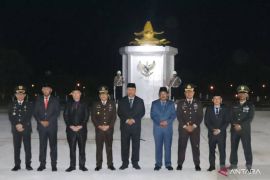 Bentuk hormati Jasa Para Pahlawan, Bupati Anwar Sadatikuti upacara kehormatan dan renungan suci