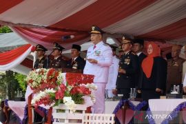 Bupati HST pimpin upacara peringatan HUT ke-80 Kemerdekaan RI