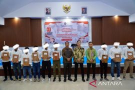 94 WBP Rutan Medan langsung bebas setelah terima remisi di HUT ke-80 RI