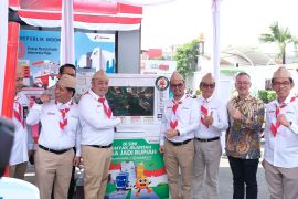 Sambut HUT ke-80 RI, Pertamina Patra Niaga JBB gelar lomba tradisional di SPBU